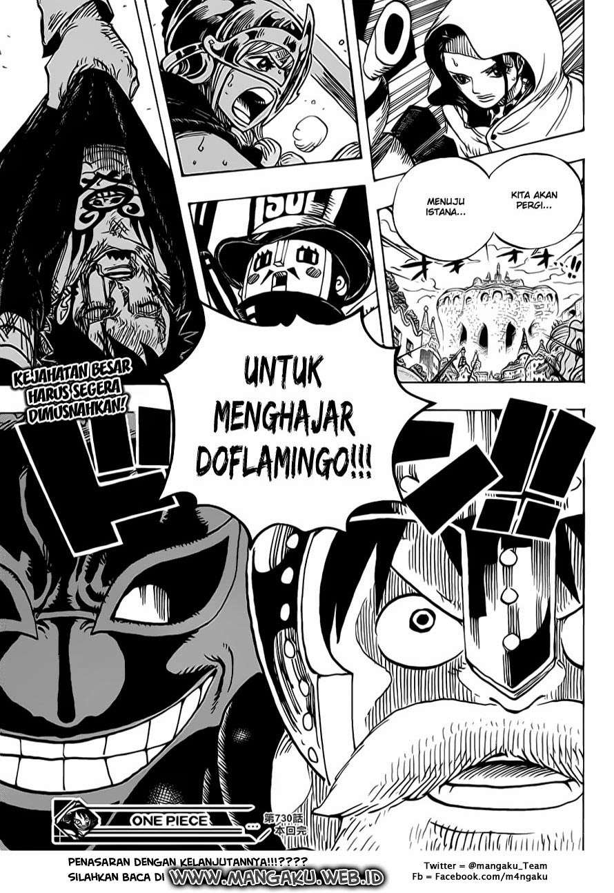 One Piece Chapter 730 Gambar 19