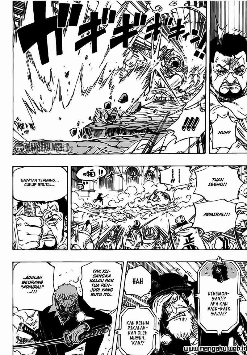 One Piece Chapter 730 Gambar 9