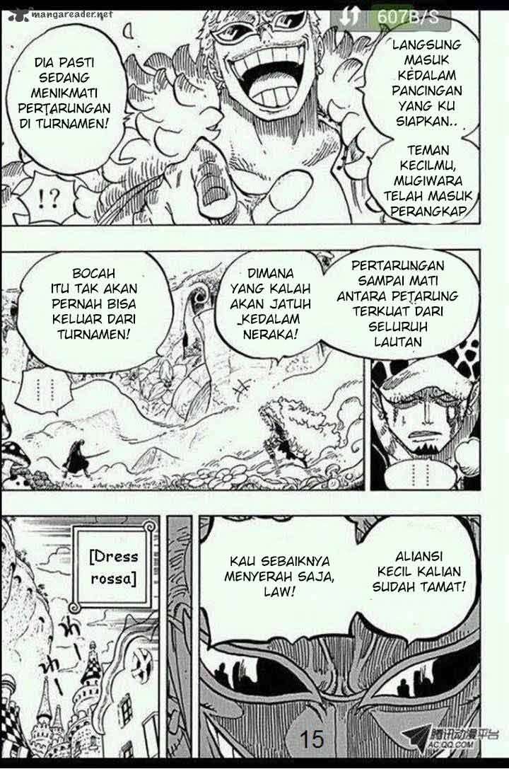 One Piece Chapter 718 Gambar 15
