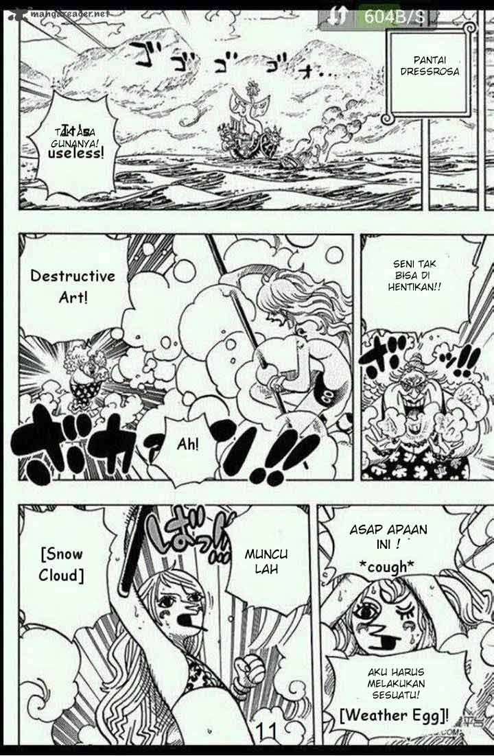 One Piece Chapter 718 Gambar 11
