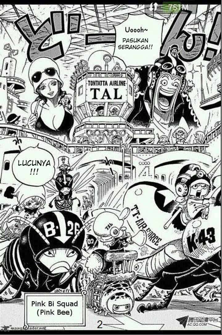 One Piece Chapter 718 Gambar 4