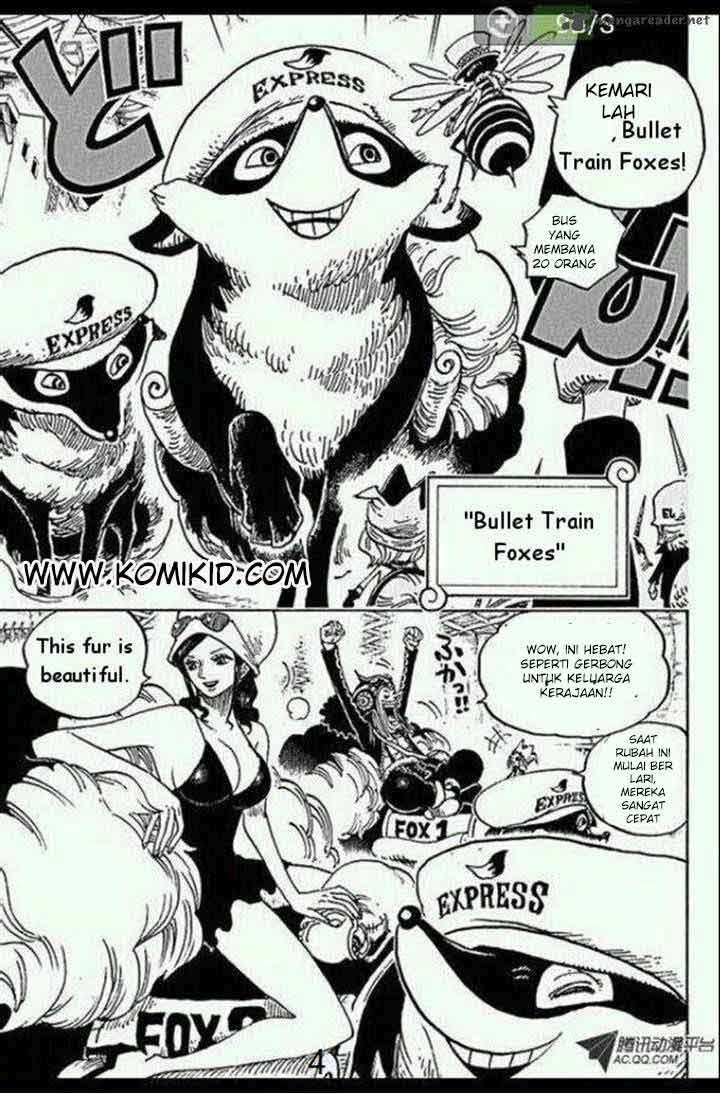 One Piece Chapter 718 Gambar 6