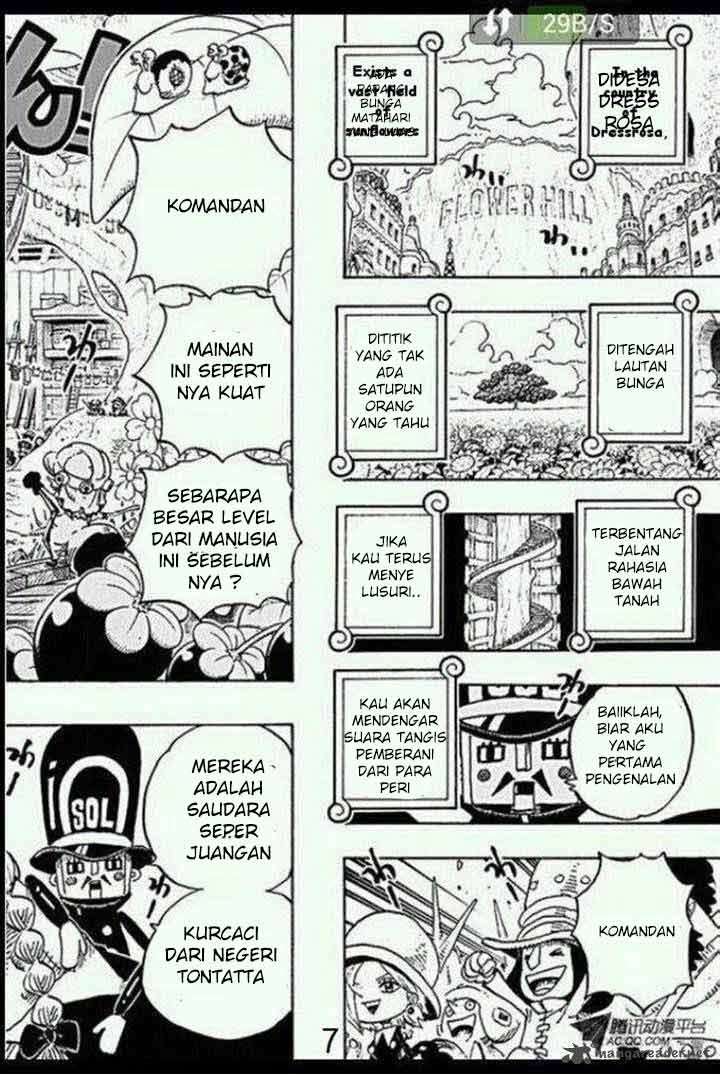 One Piece Chapter 718 Gambar 7