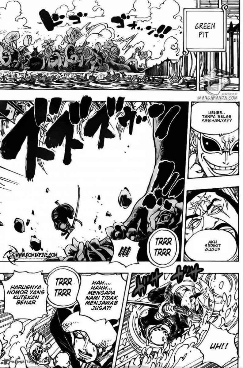 One Piece Chapter 717 Gambar 14