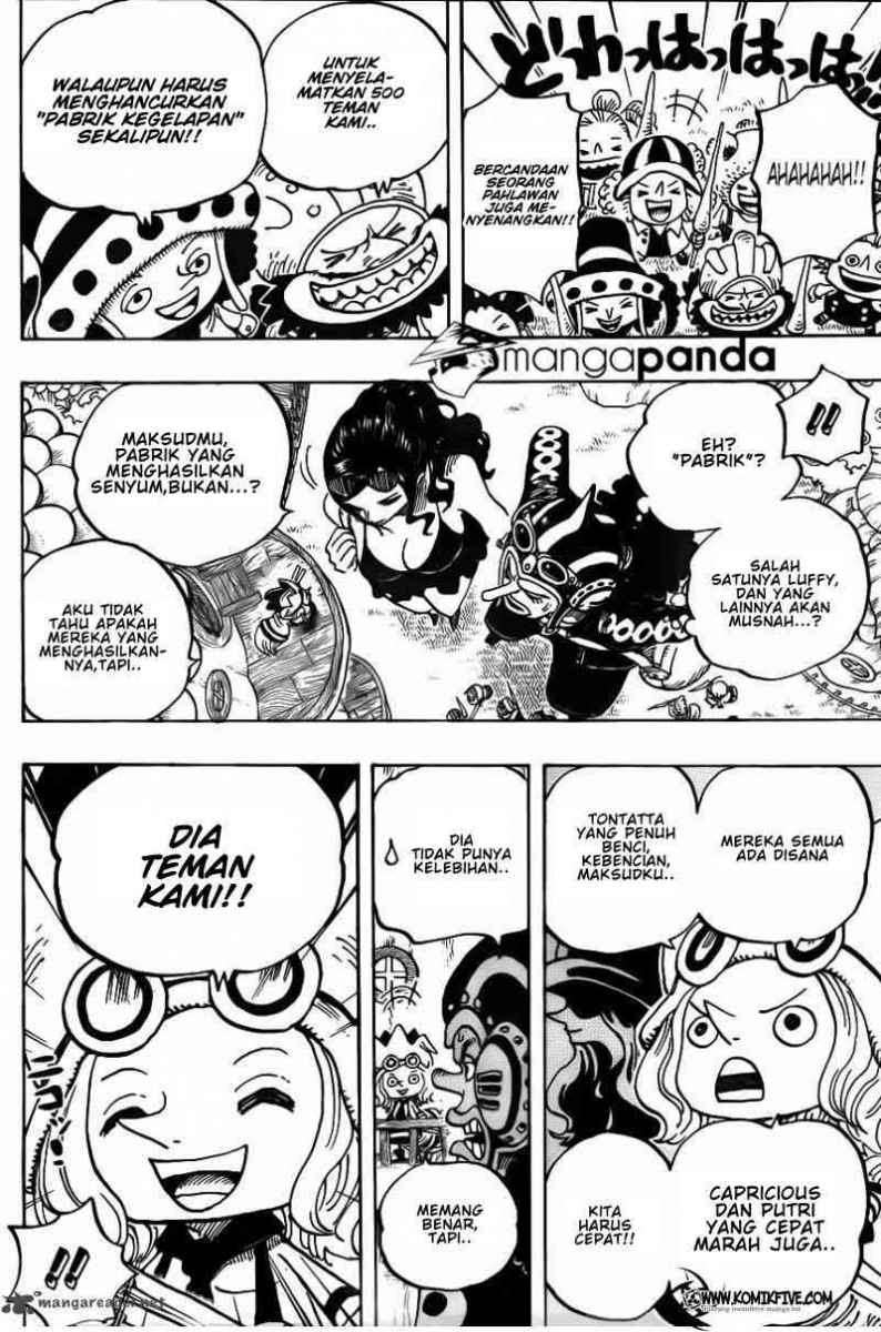 One Piece Chapter 717 Gambar 17