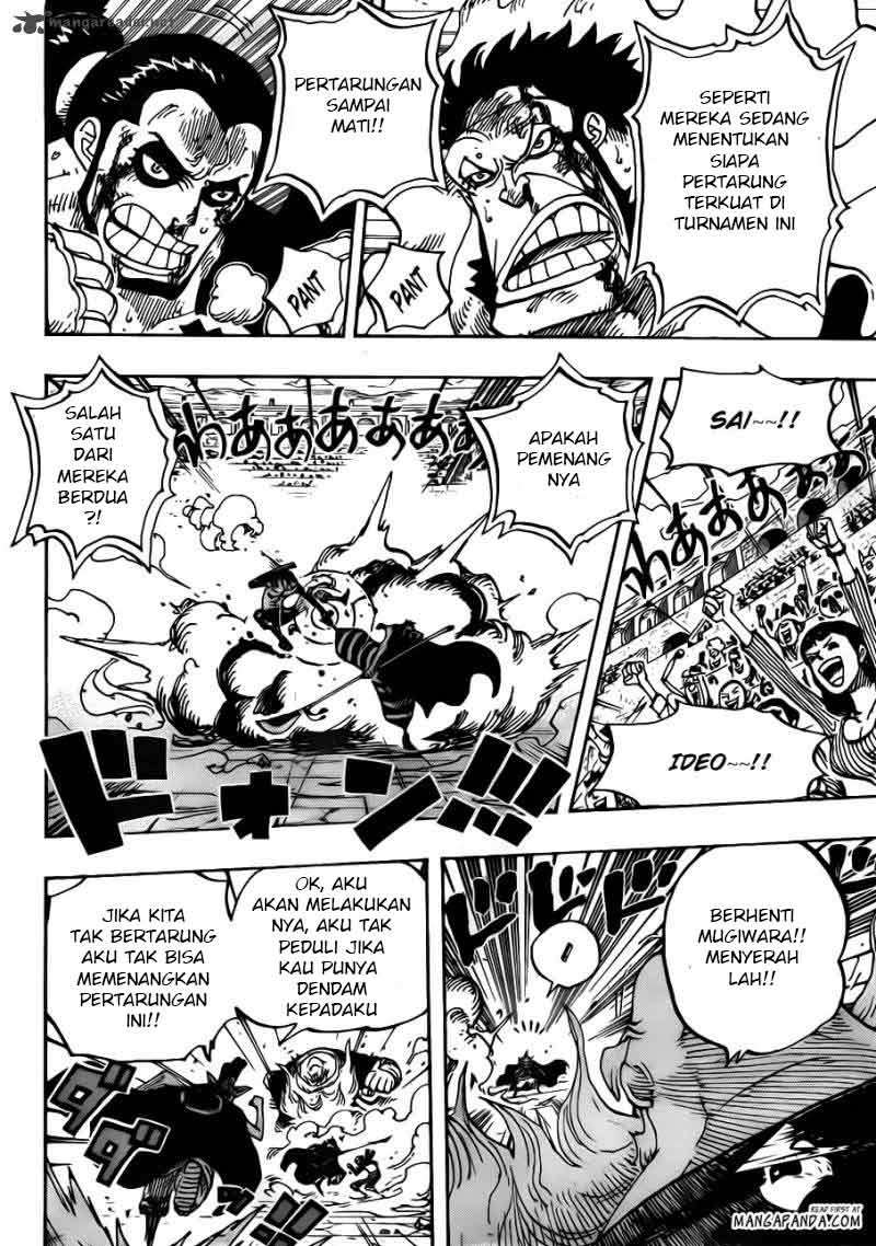 One Piece Chapter 716 Gambar 16