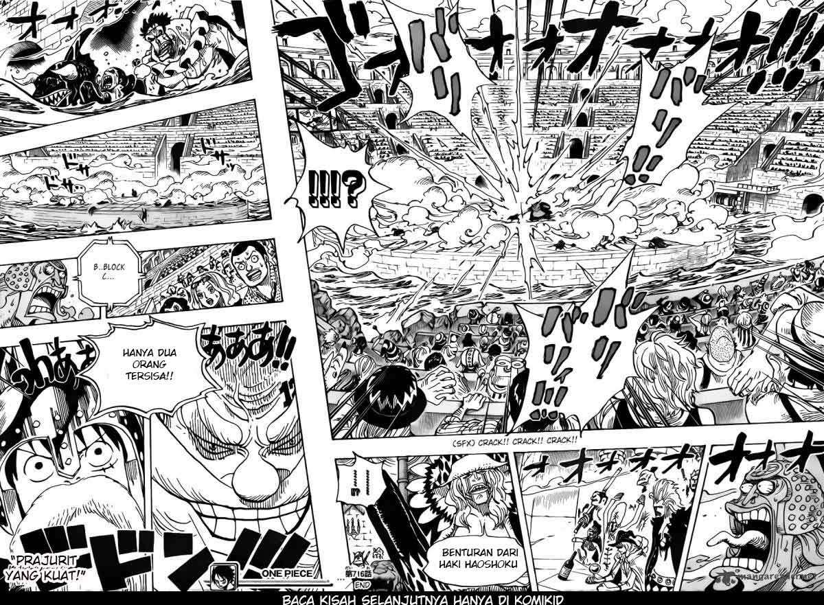 One Piece Chapter 716 Gambar 19