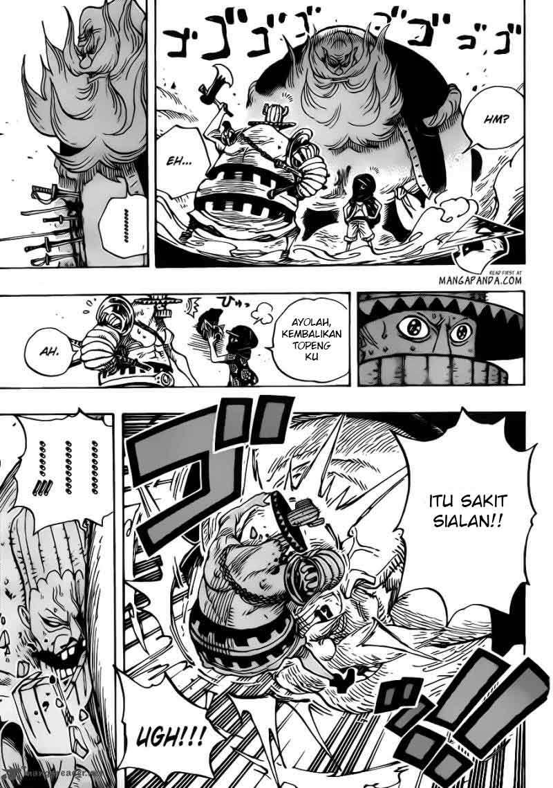 One Piece Chapter 716 Gambar 13