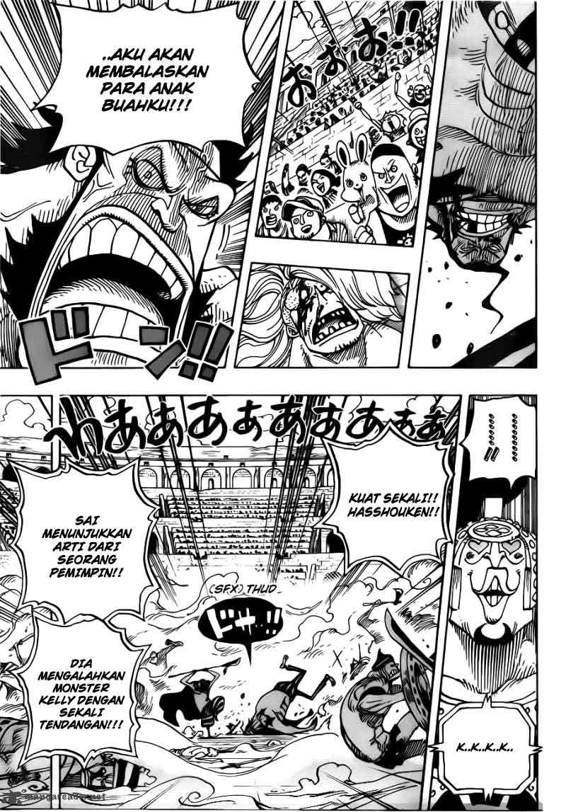 One Piece Chapter 716 Gambar 9