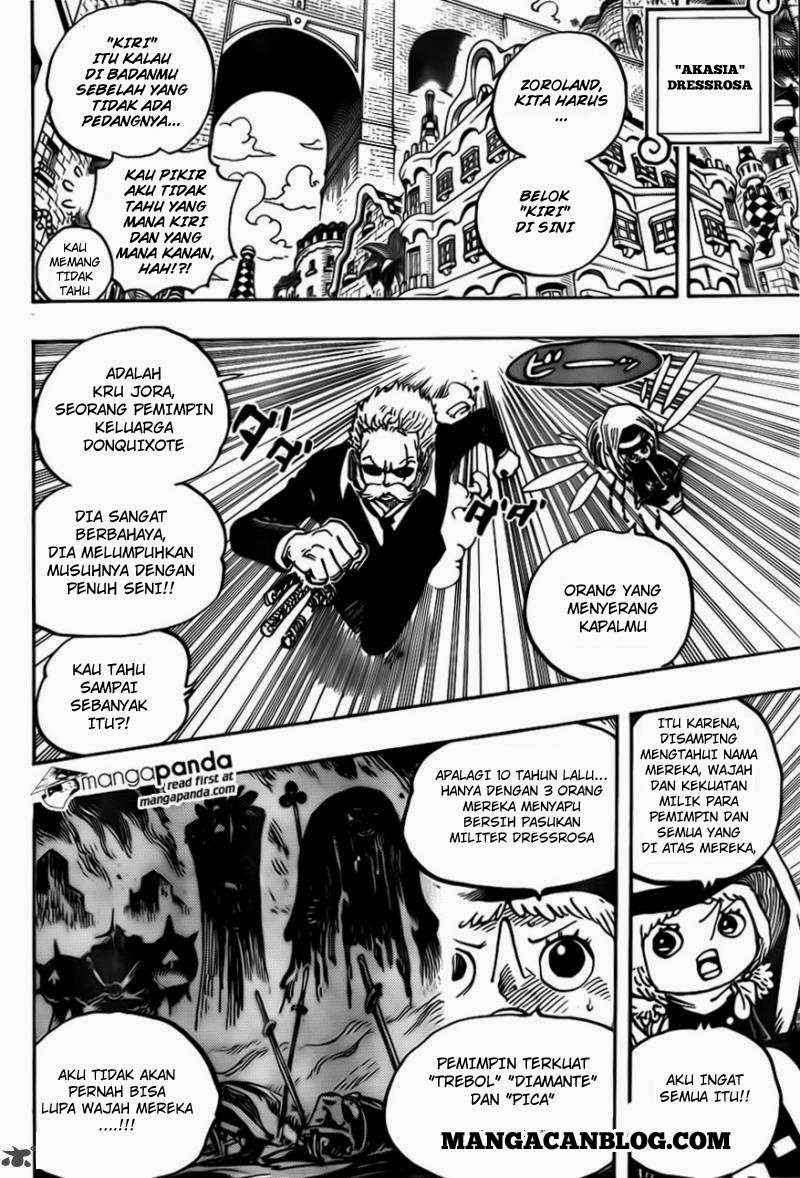One Piece Chapter 722 Gambar 12