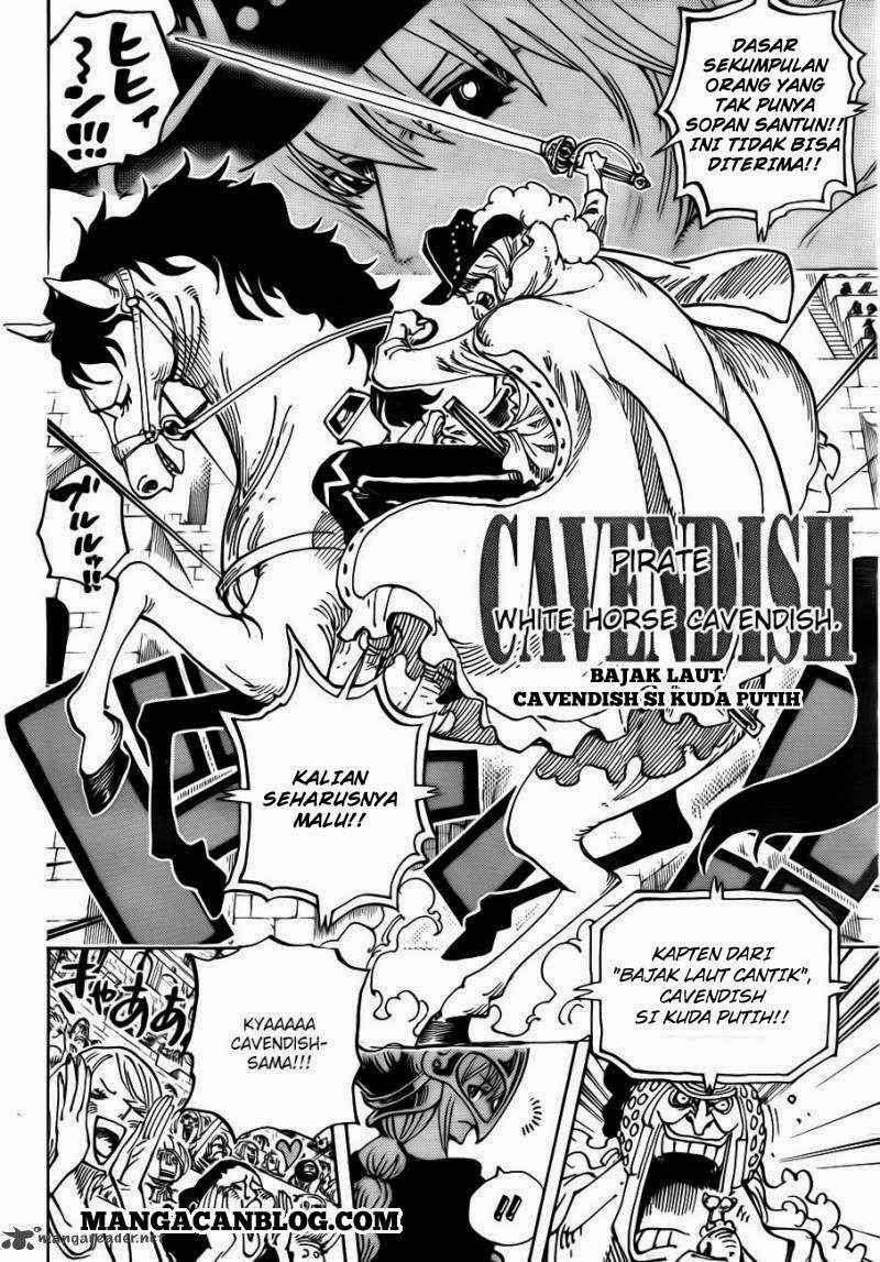 One Piece Chapter 722 Gambar 5