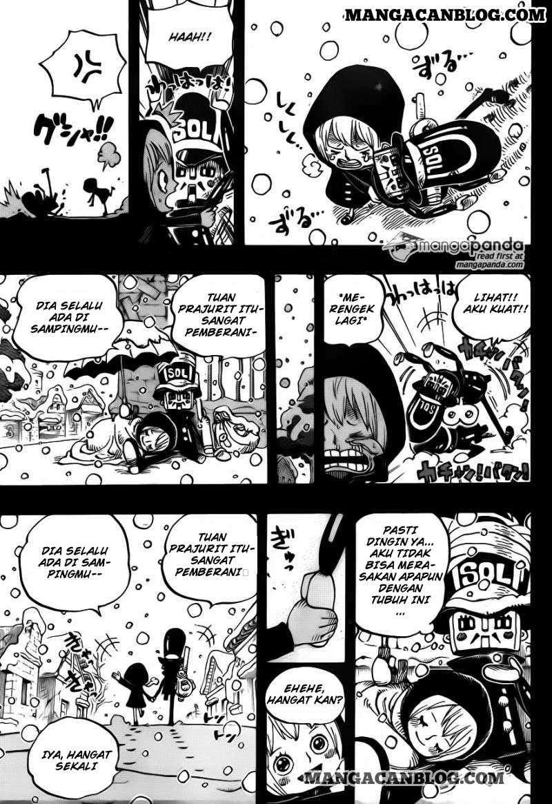 One Piece Chapter 721 Gambar 14