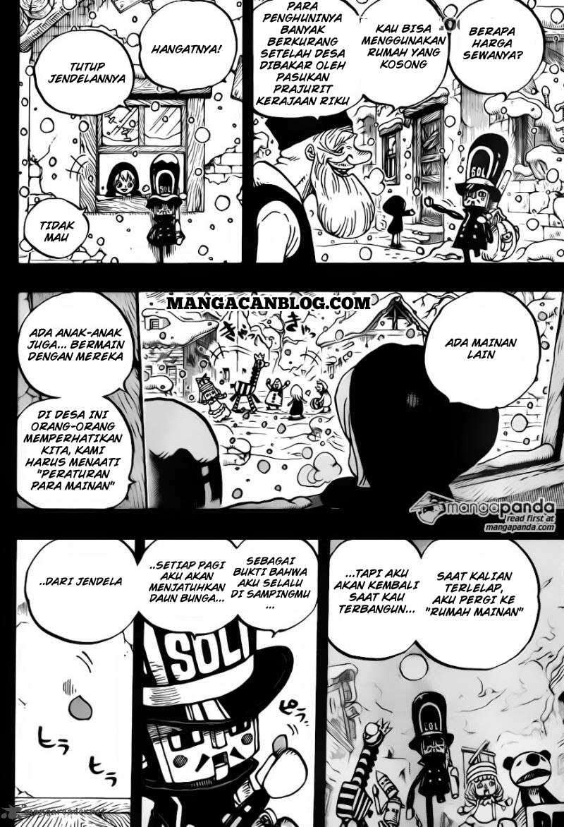One Piece Chapter 721 Gambar 15