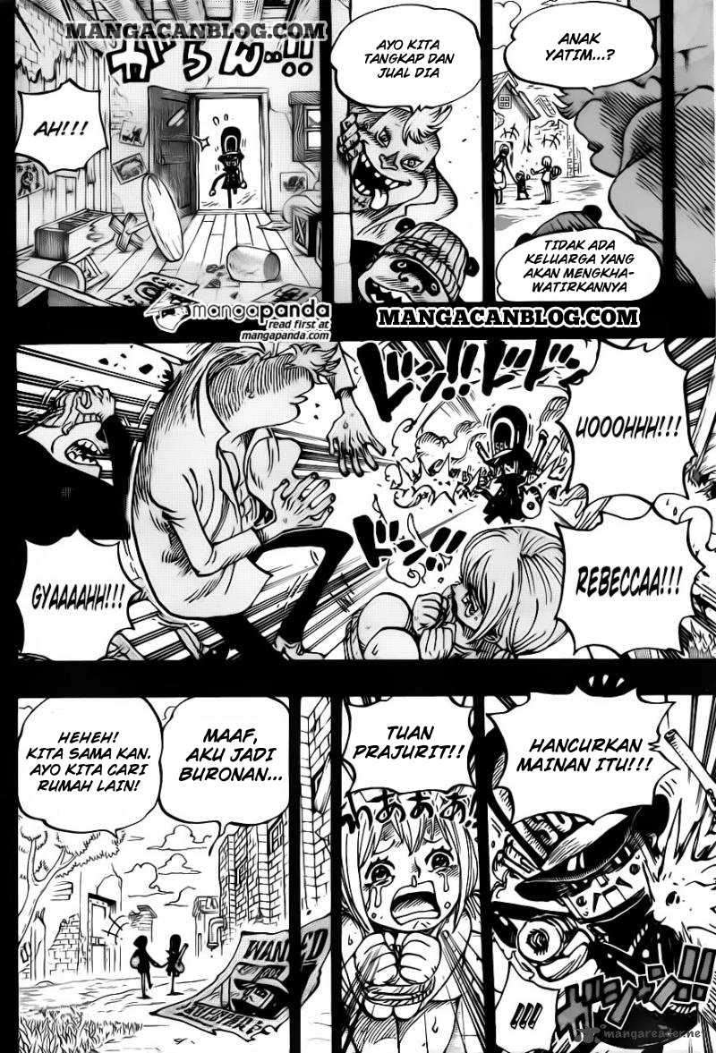 One Piece Chapter 721 Gambar 17