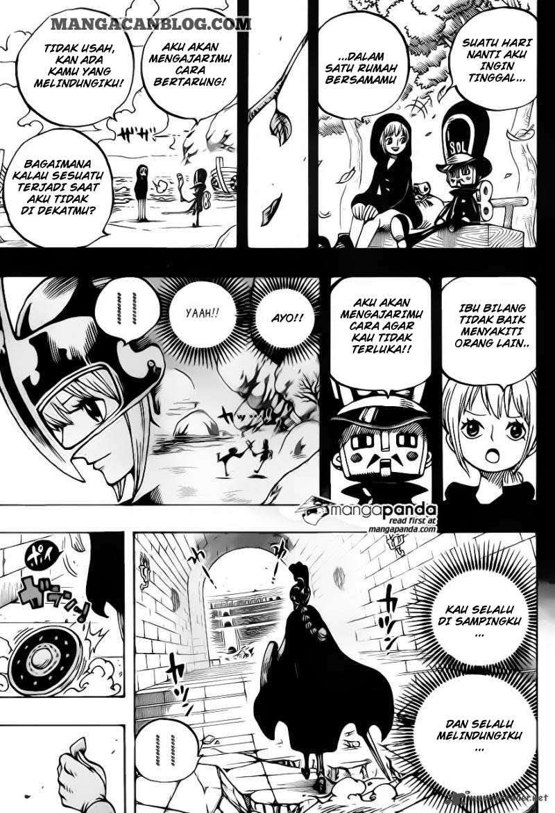 One Piece Chapter 721 Gambar 18