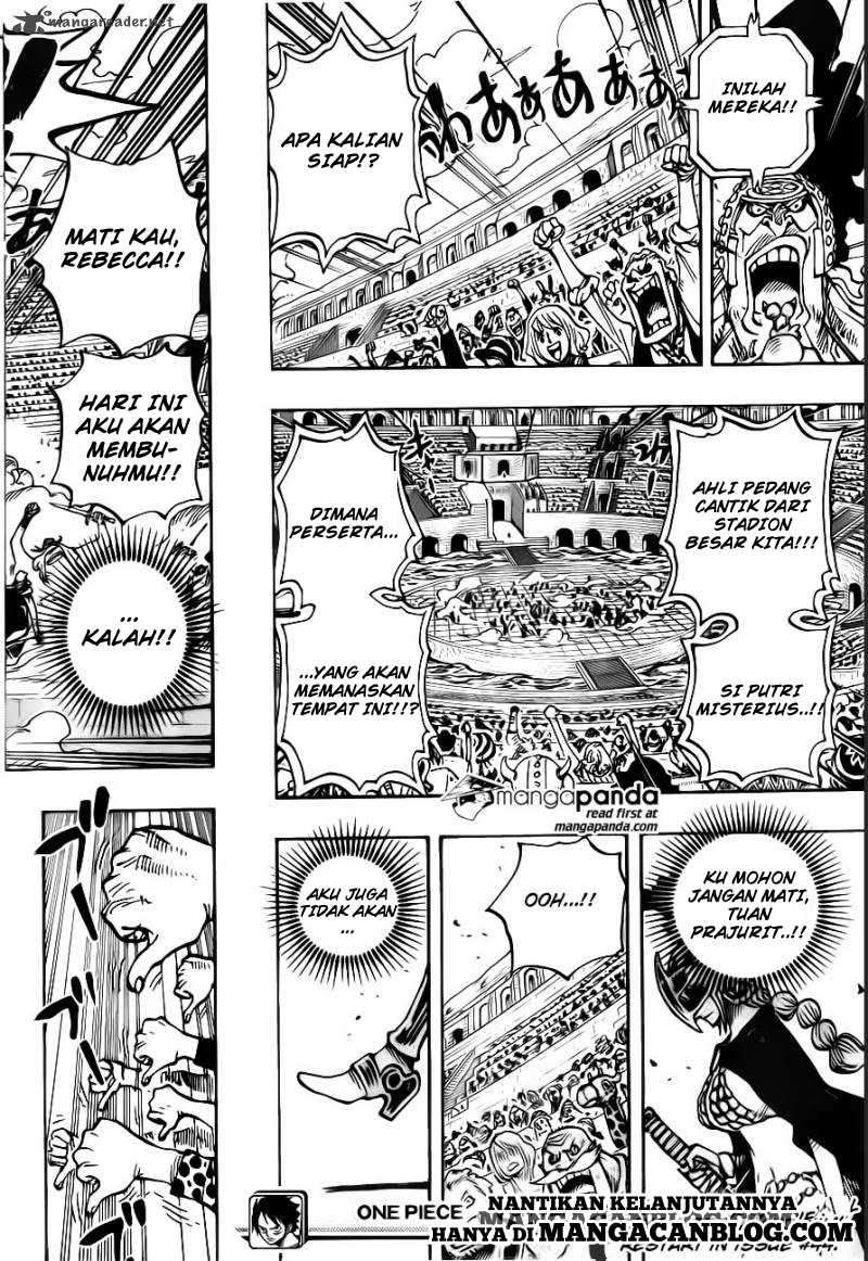 One Piece Chapter 721 Gambar 19