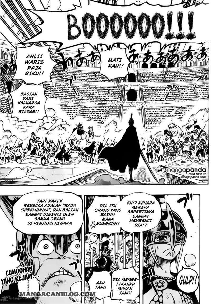 One Piece Chapter 721 Gambar 20