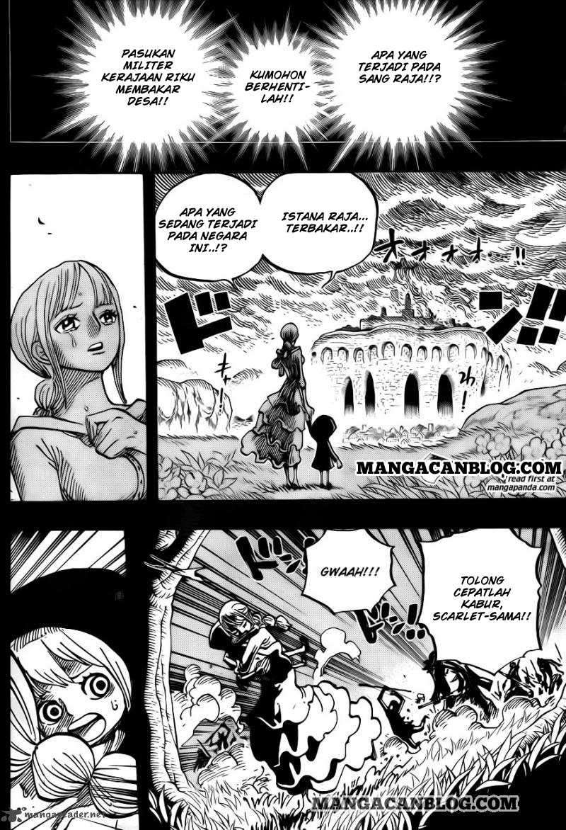One Piece Chapter 721 Gambar 7