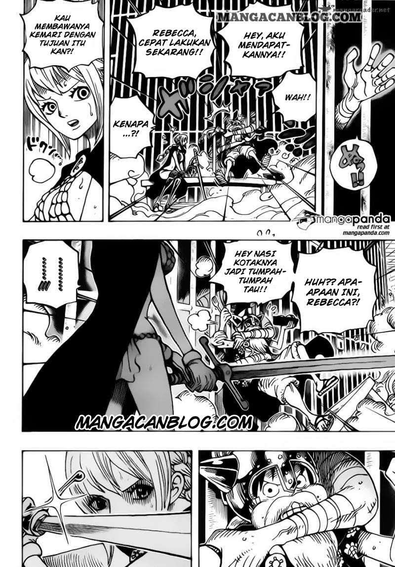 One Piece Chapter 720 Gambar 15
