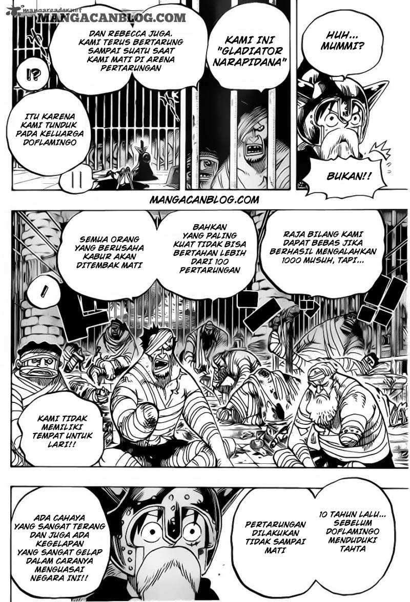 One Piece Chapter 720 Gambar 19