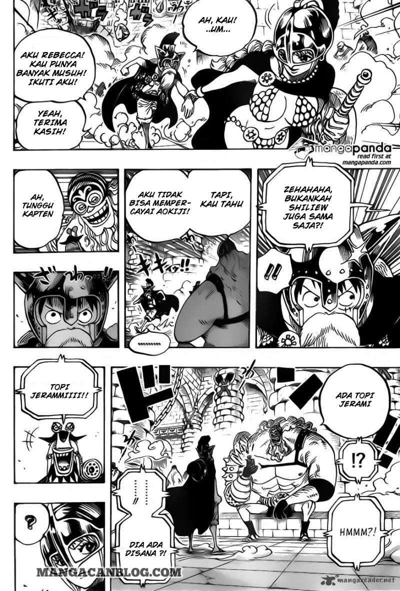 One Piece Chapter 720 Gambar 11