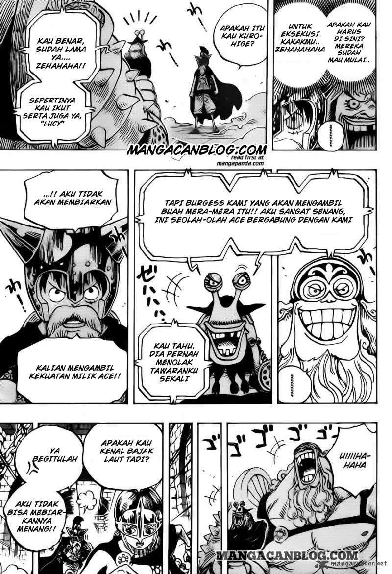 One Piece Chapter 720 Gambar 12