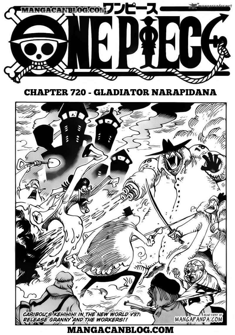 Manga One Piece Chapter 720 gambar nomor 2