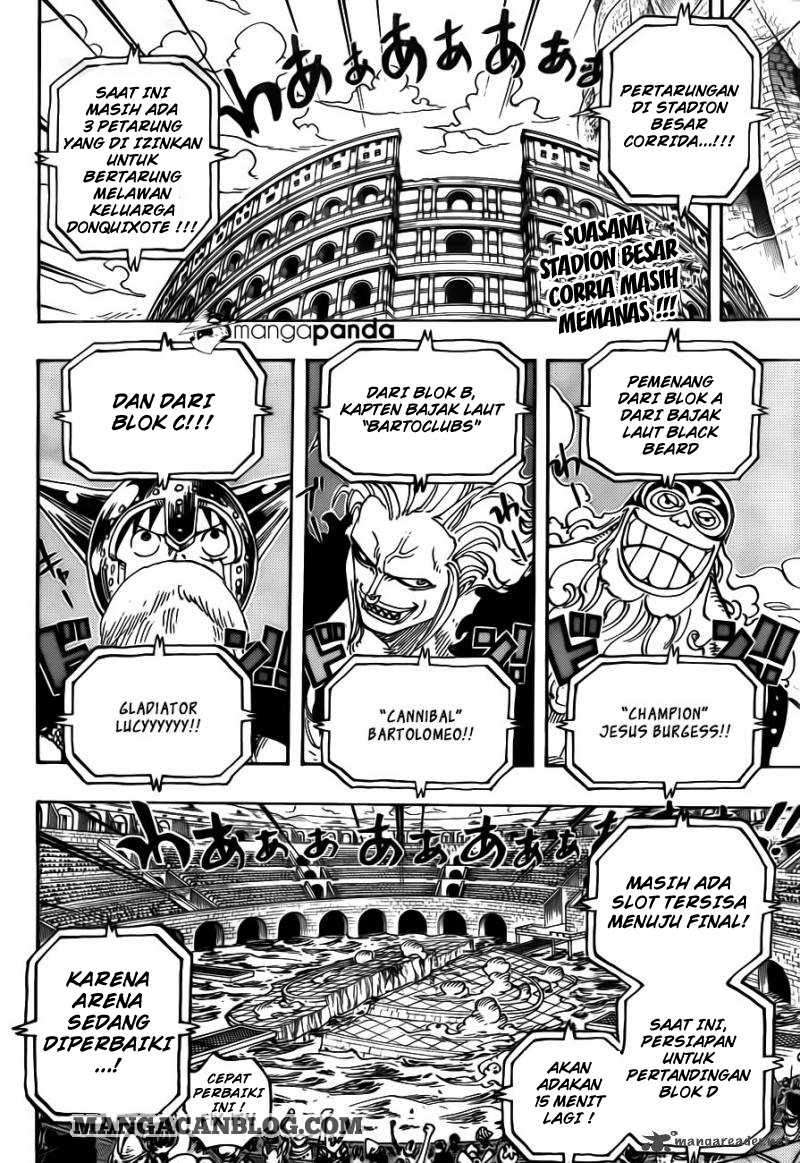 One Piece Chapter 720 Gambar 3