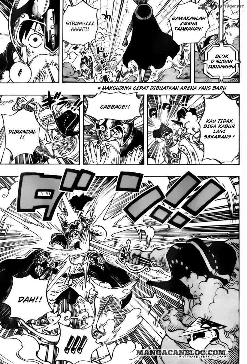 One Piece Chapter 720 Gambar 4
