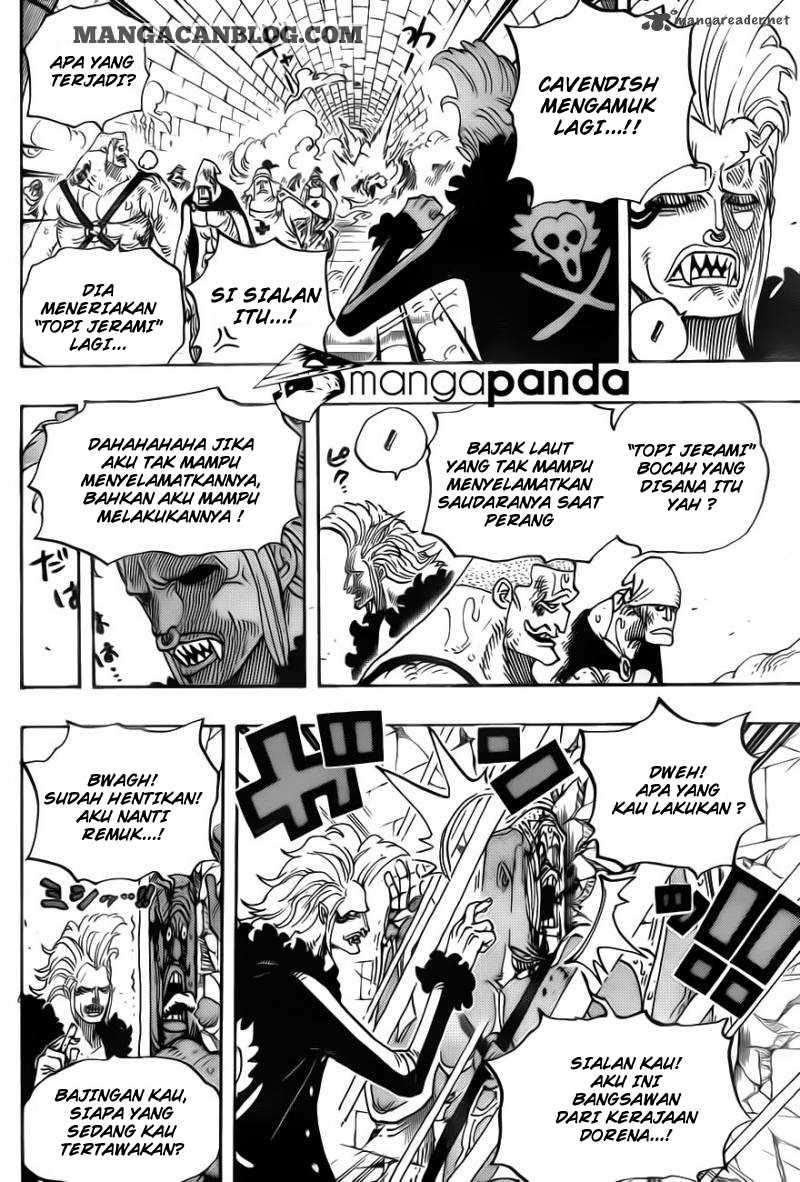 One Piece Chapter 720 Gambar 5