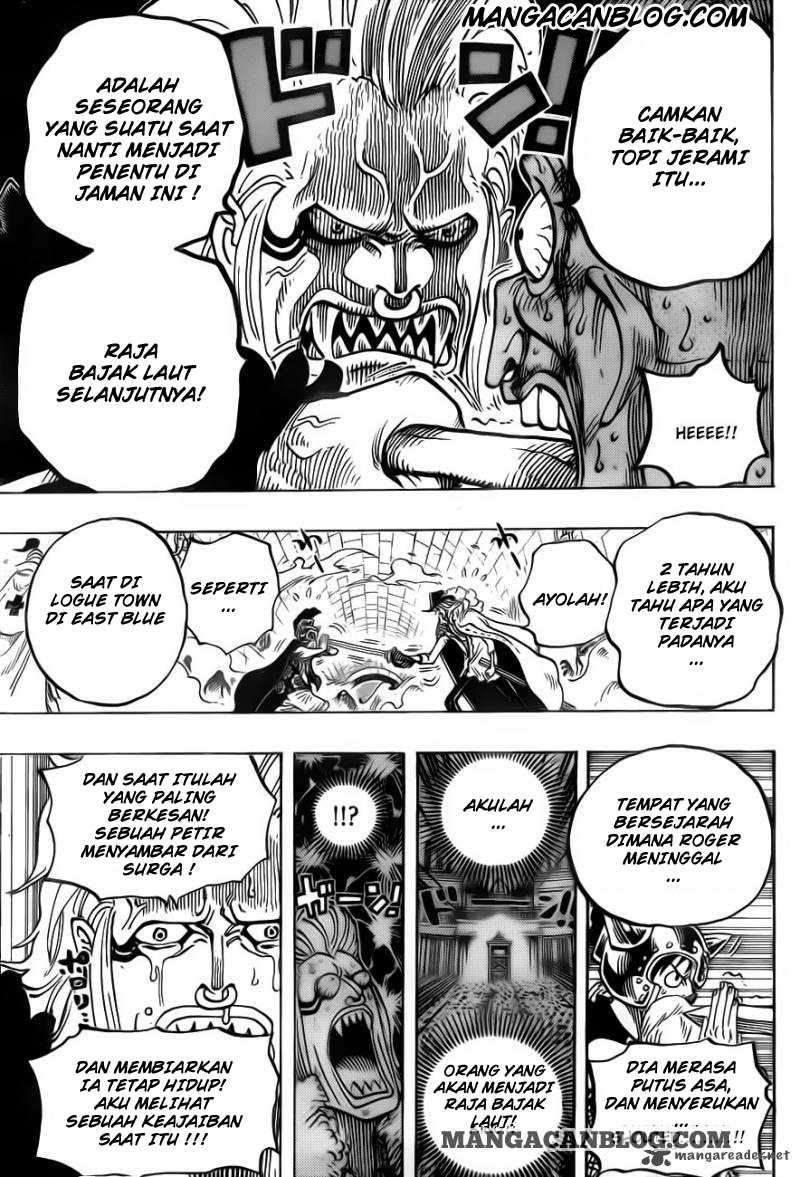 One Piece Chapter 720 Gambar 6