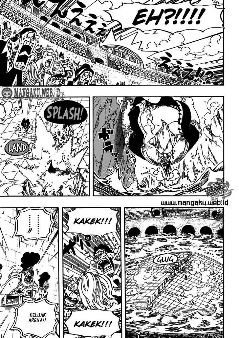 One Piece Chapter 719 Gambar 17