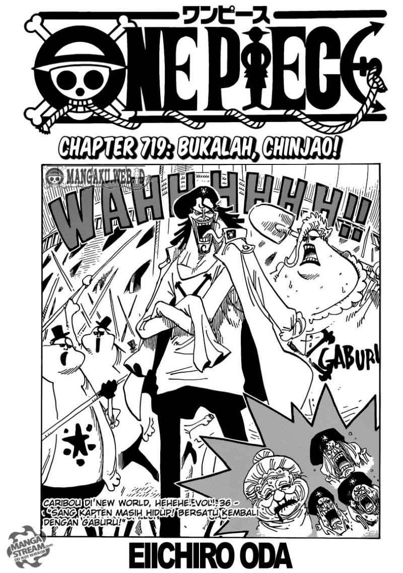 Manga One Piece Chapter 719 gambar nomor 2