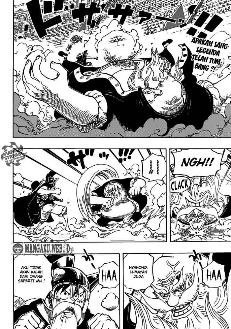 One Piece Chapter 719 Gambar 3
