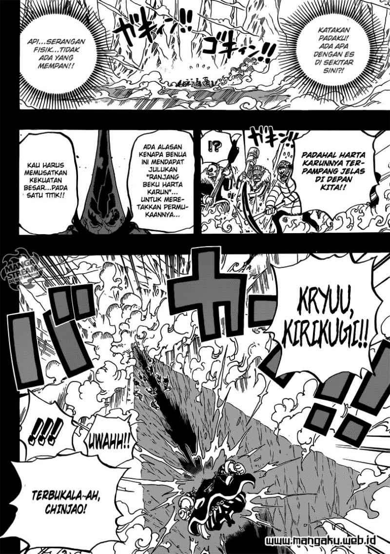 One Piece Chapter 719 Gambar 7