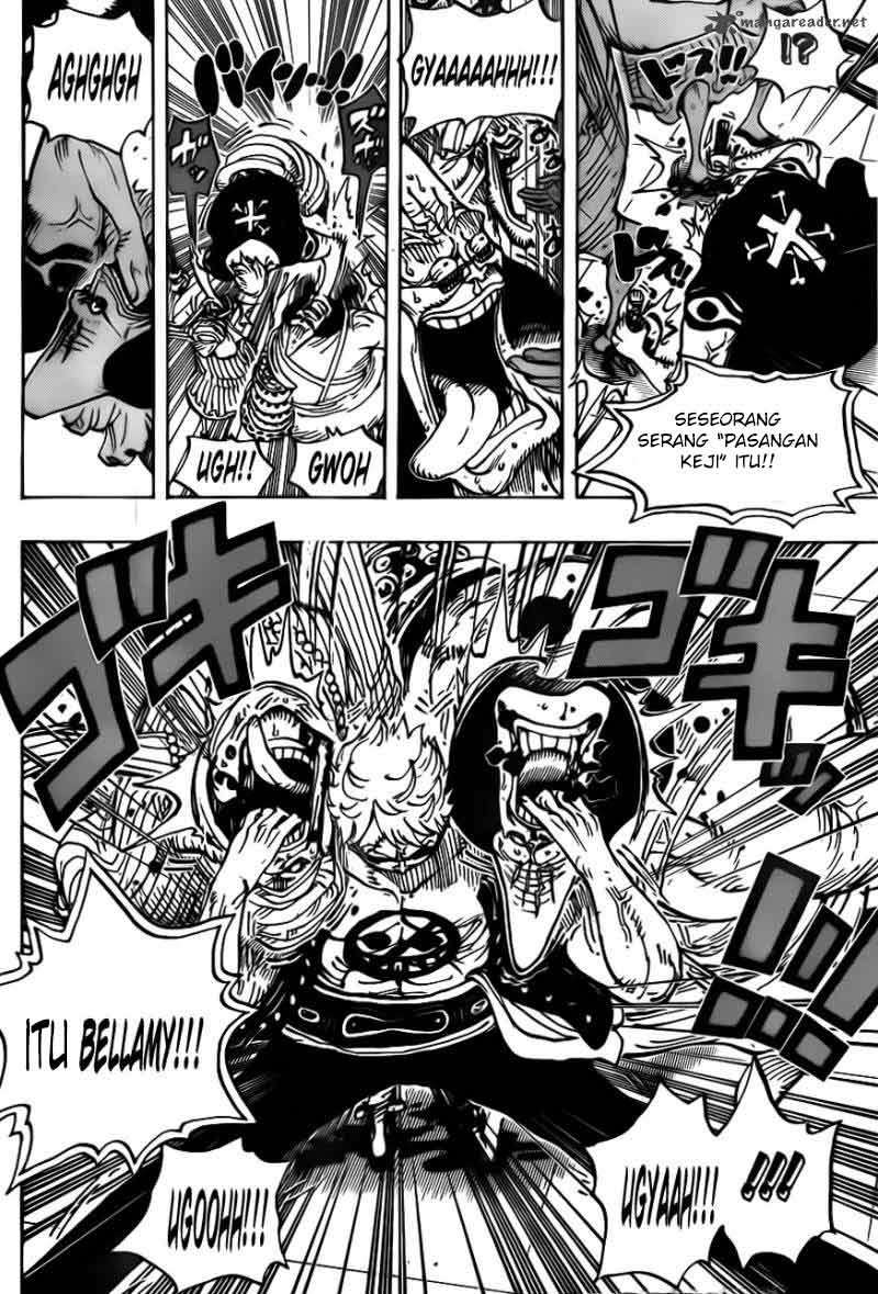 One Piece Chapter 708 Gambar 14