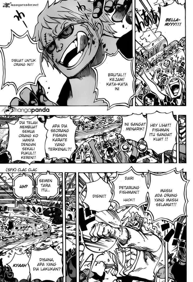 One Piece Chapter 708 Gambar 15