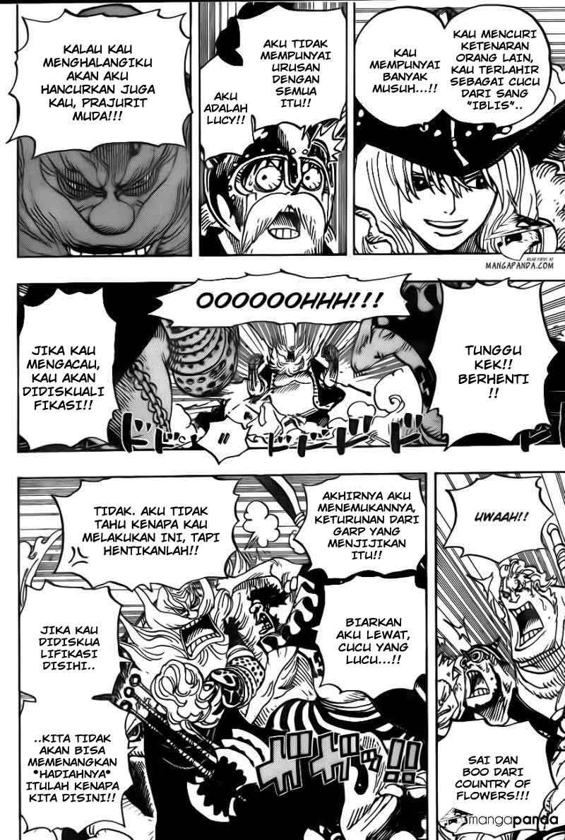 One Piece Chapter 708 Gambar 10