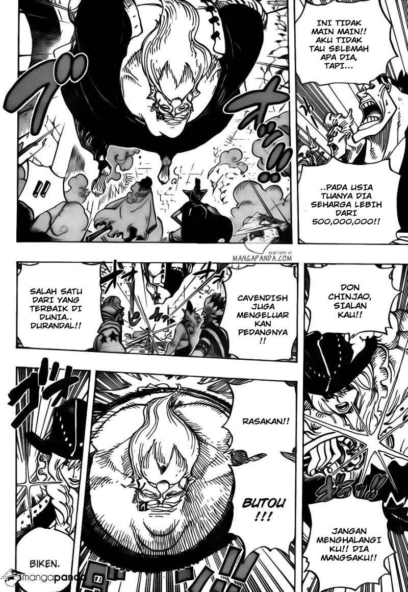 One Piece Chapter 708 Gambar 6