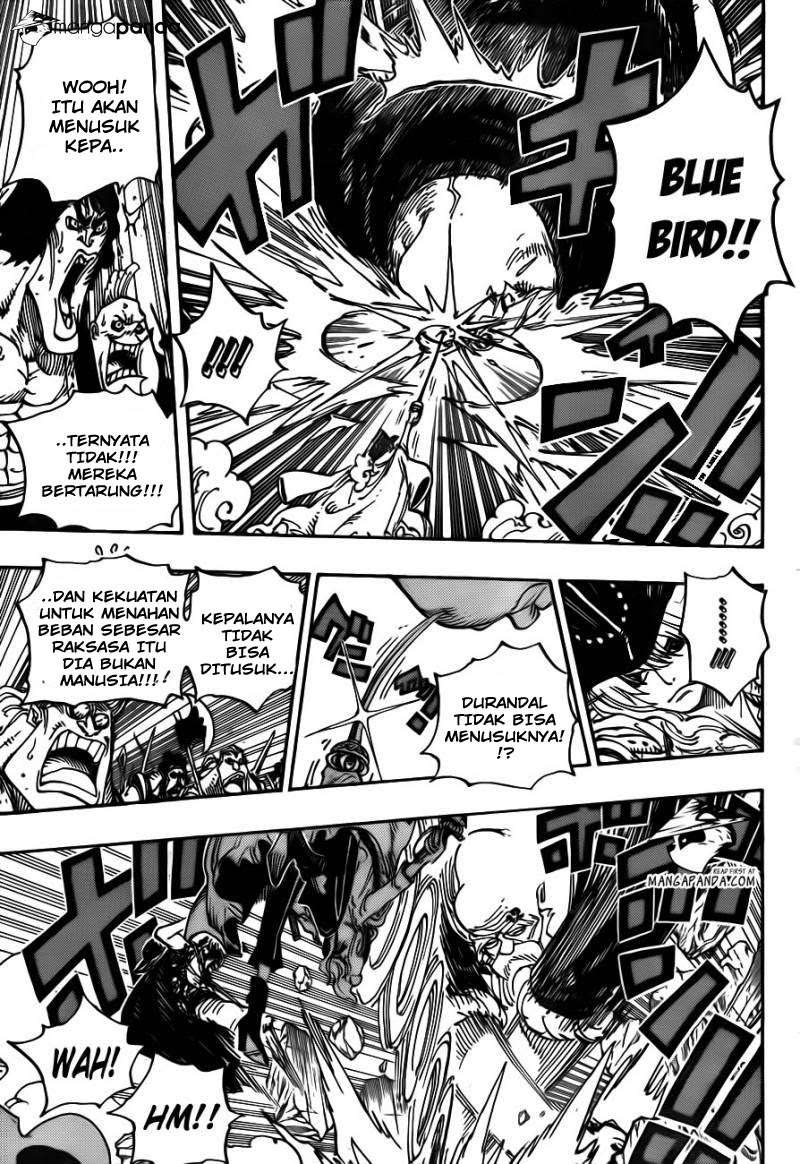 One Piece Chapter 708 Gambar 7
