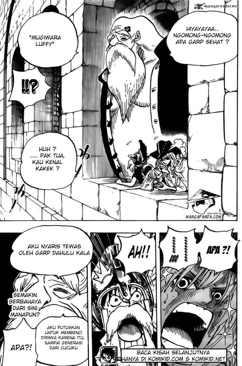 One Piece Chapter 707 Gambar 17