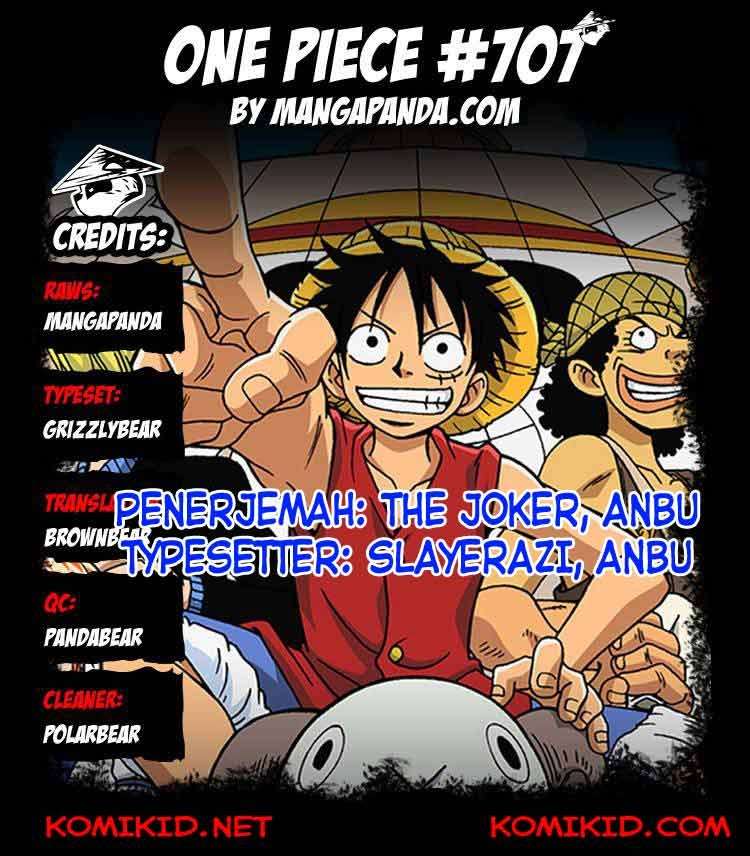 Komik One Piece Chapter 707 gambar nomor 1