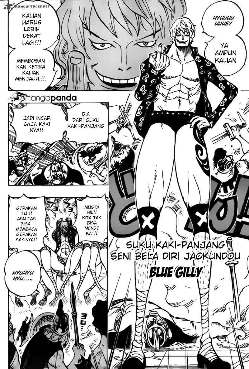 One Piece Chapter 707 Gambar 13
