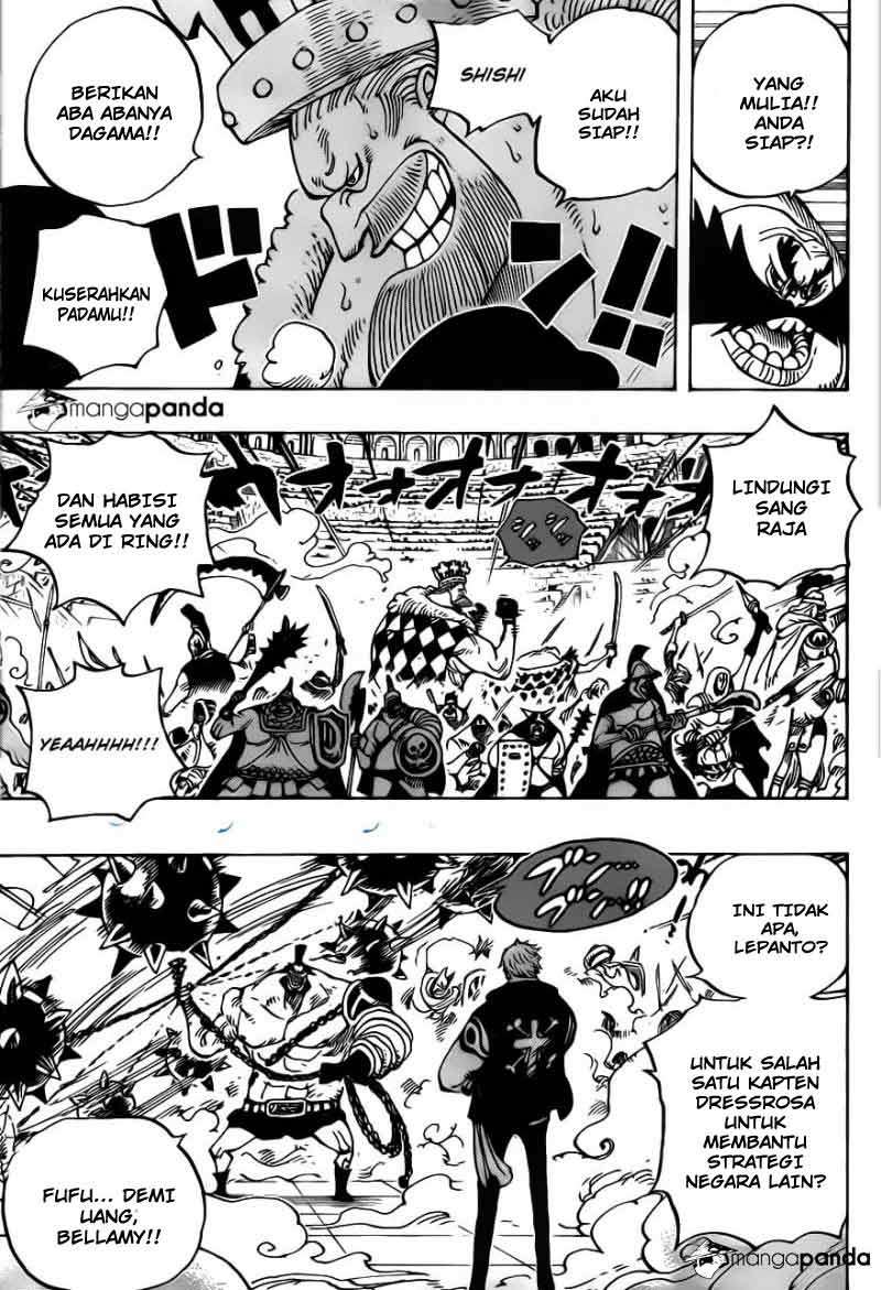 One Piece Chapter 707 Gambar 6