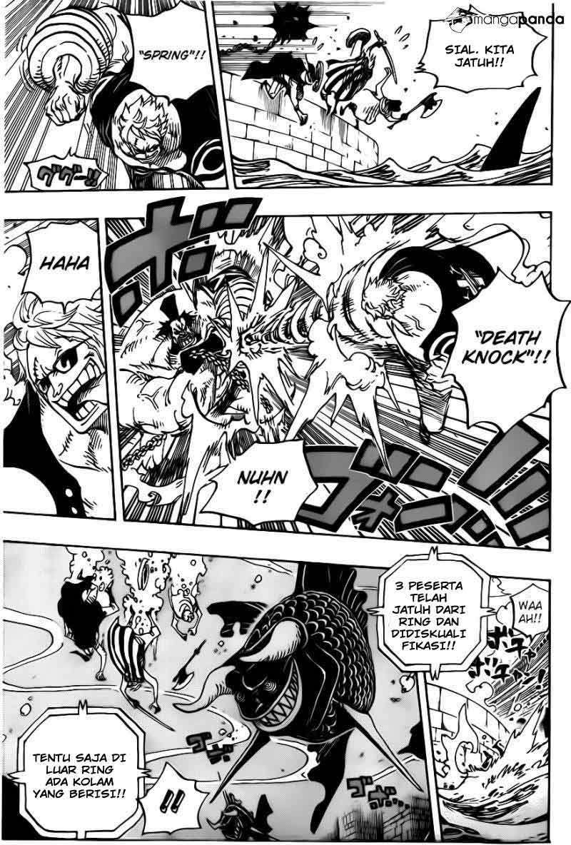 One Piece Chapter 707 Gambar 8