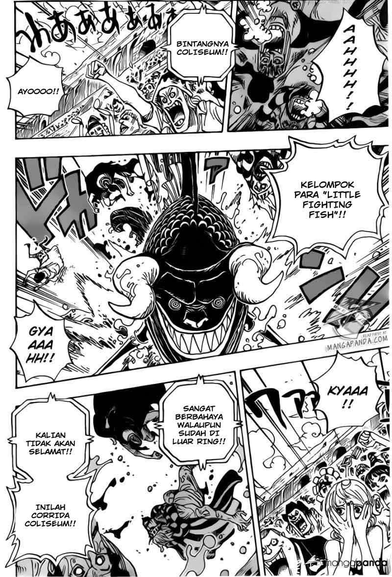 One Piece Chapter 707 Gambar 9