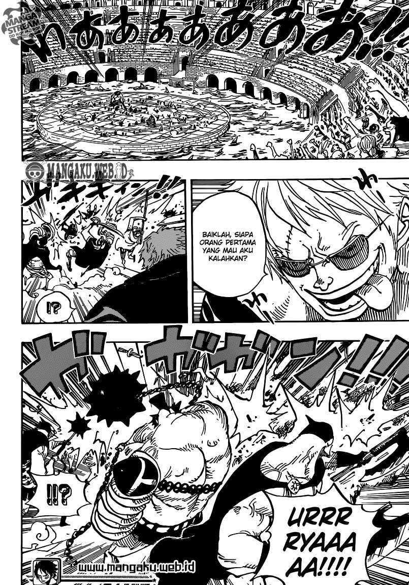 One Piece Chapter 706 Gambar 14