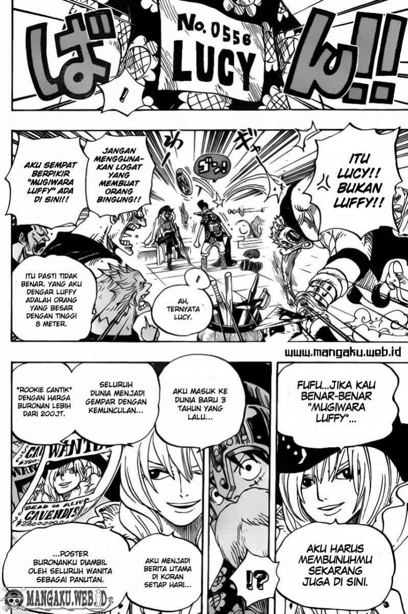 One Piece Chapter 704 Gambar 14