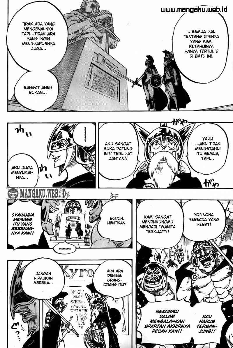 One Piece Chapter 704 Gambar 18