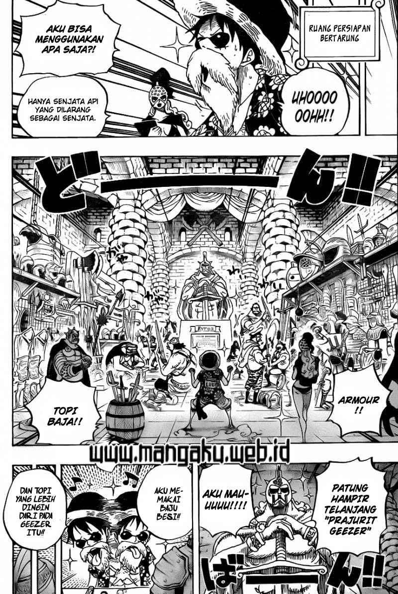 One Piece Chapter 704 Gambar 10
